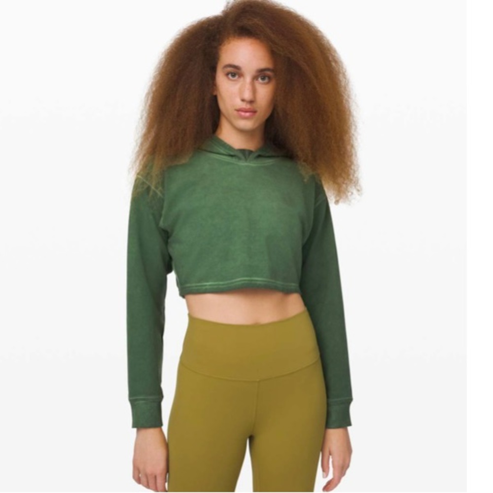 Lululemon all yours cropped hoodie